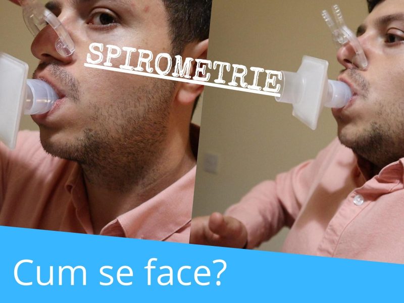 Spirometria – Cum se face? Ce înseamnă?